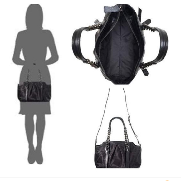 Authentic Burberry Nylon & Gunmetal Crossbody - Picture 2 of 4